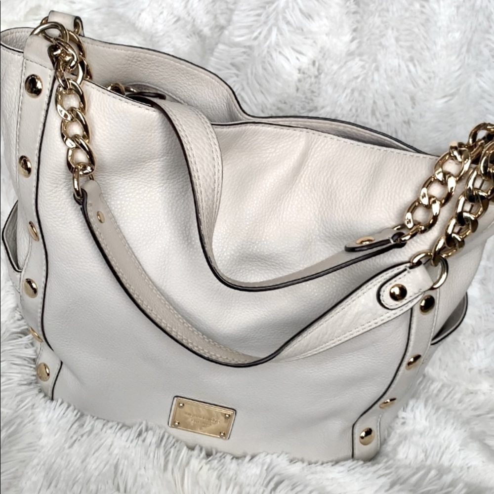 MICHAEL Michael Kors Delancey Tote - Bone White